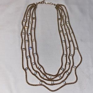Multi-strand statement necklace!